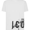 Uomo Dsquared2 | T-Shirt Con Icona In Cotone Splash