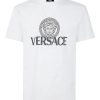 Uomo Versace | T-Shirt Con Stampa A Due Colori