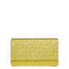 Danna Amina Muaddi | Clutch Super Amini Paloma In Raso E Cristalli