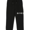 Bambino Givenchy | Pantaloni Sportivi Con Logo Nero