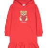 Bambino Moschino | Felpa Rossa Con Orsetto