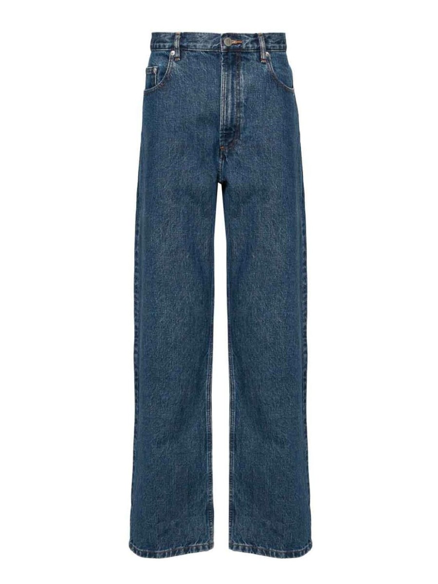 Uomo A.P.C. | Jeans In Denim Dalla Vestibilita Comoda