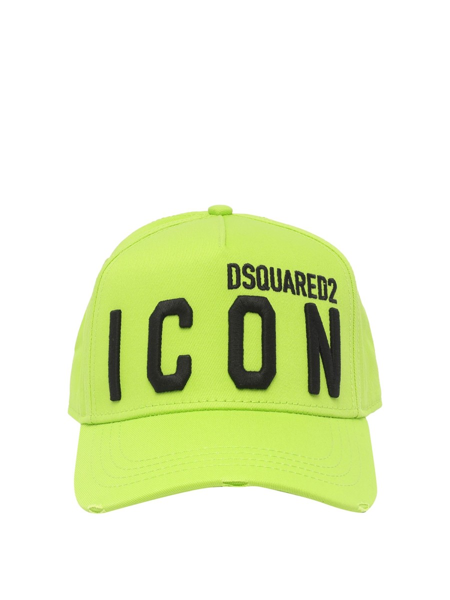 Uomo Dsquared2 | Be Icon Logo Berretto Da Baseball