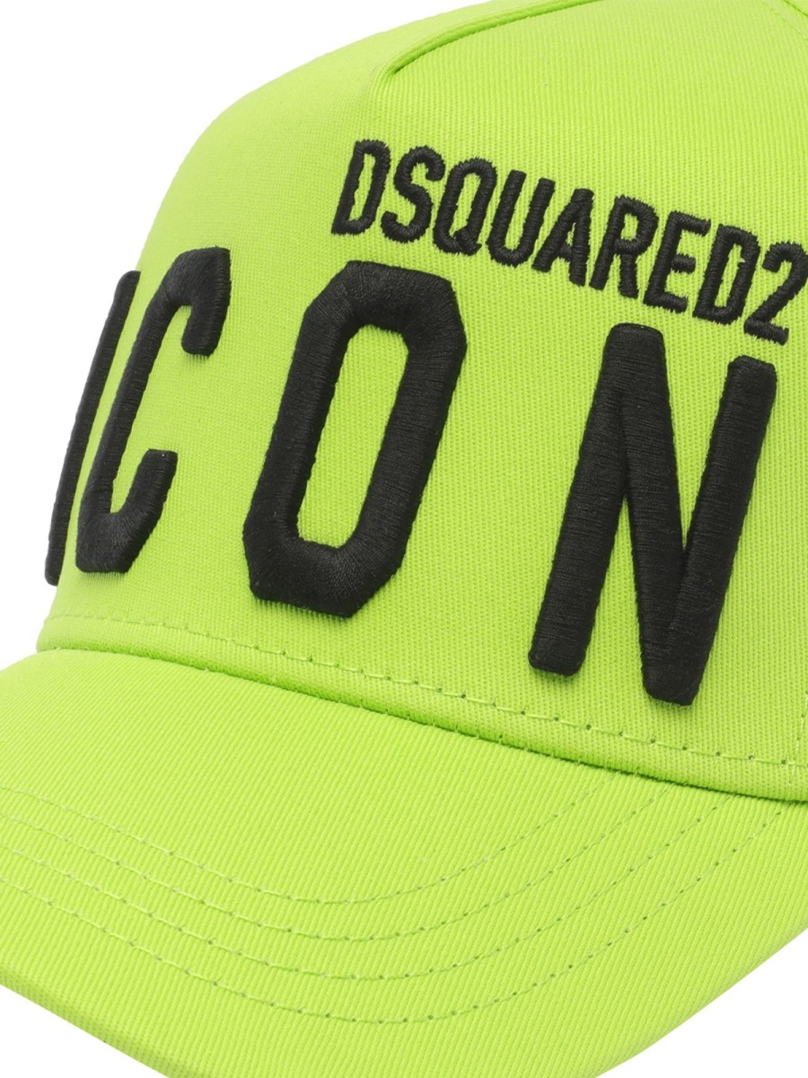 Uomo Dsquared2 | Be Icon Logo Berretto Da Baseball