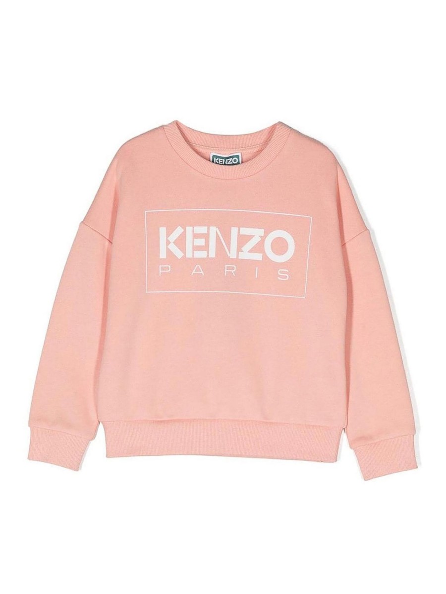 Bambino Kenzo | Felpa In Misto Grigio