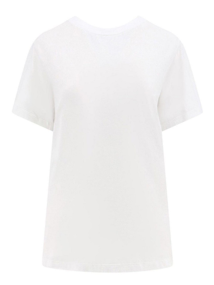 Danna MM6 Maison Margiela | T-Shirt In Cotone Con Inserto In Contrasto