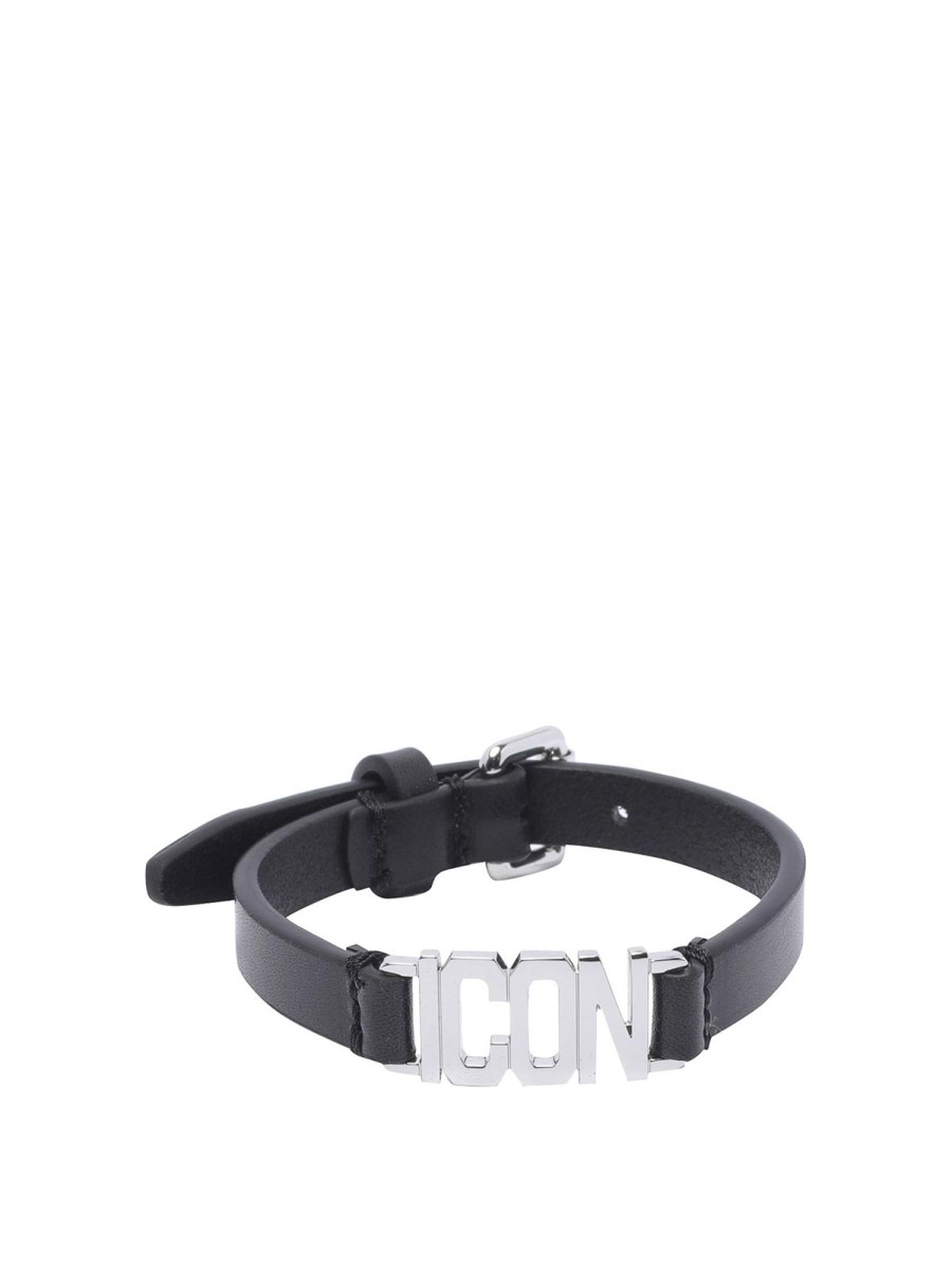 Uomo Dsquared2 | Bracciale Logato