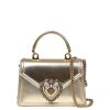 Danna Dolce & Gabbana | Borsa In Nappa Liscia Con Cuore Gioiello