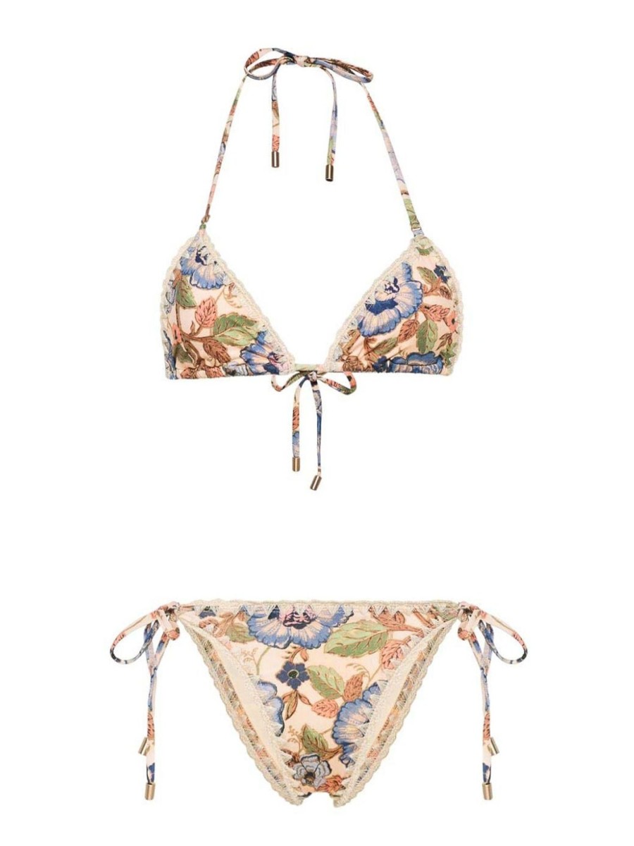 Danna Zimmermann | Set Bikini Con Stampa Floreale