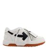 Uomo Off-White | Sneakers In Pelle Con Zip Iconica