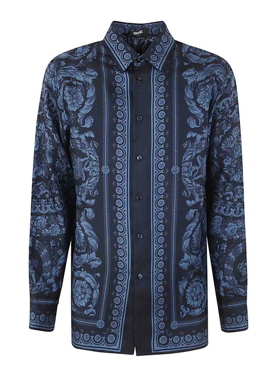 Uomo Versace | Camicia Stampa Barocca