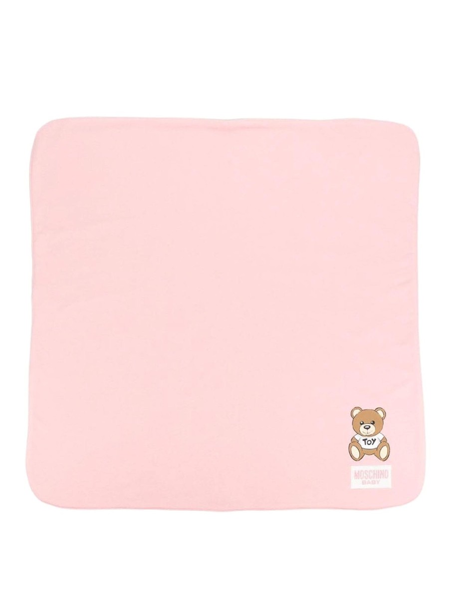 Bambino Moschino | Coperta Per Neonati Teddy Bear Moschino