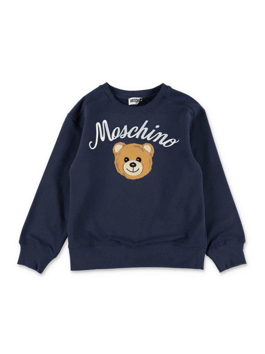 Bambino Moschino | Felpa Con Orsetto