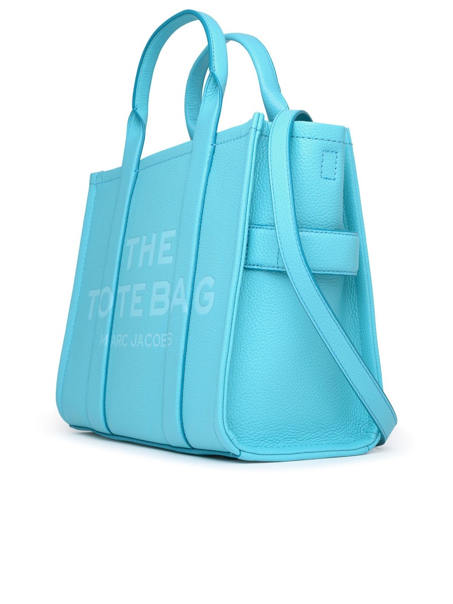 Danna Marc Jacobs | Borsa Tote Media In Pelle Azzurra