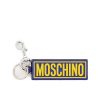 Uomo Moschino | Portachiavi Con Logo Bicolore