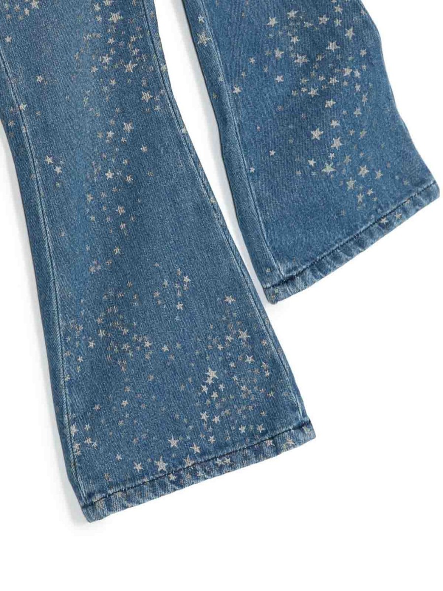 Bambino Versace | Jeans Con Stampa Di Stelle