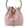 Danna Jimmy Choo | Borsa A Secchiello In Raso Con Cristalli