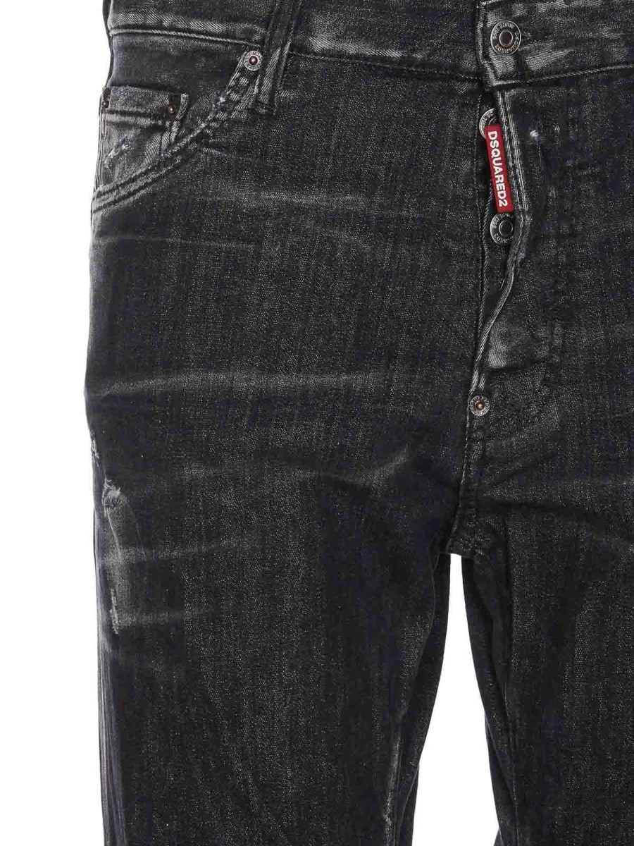 Uomo Dsquared2 | Jeans Con Bottoni