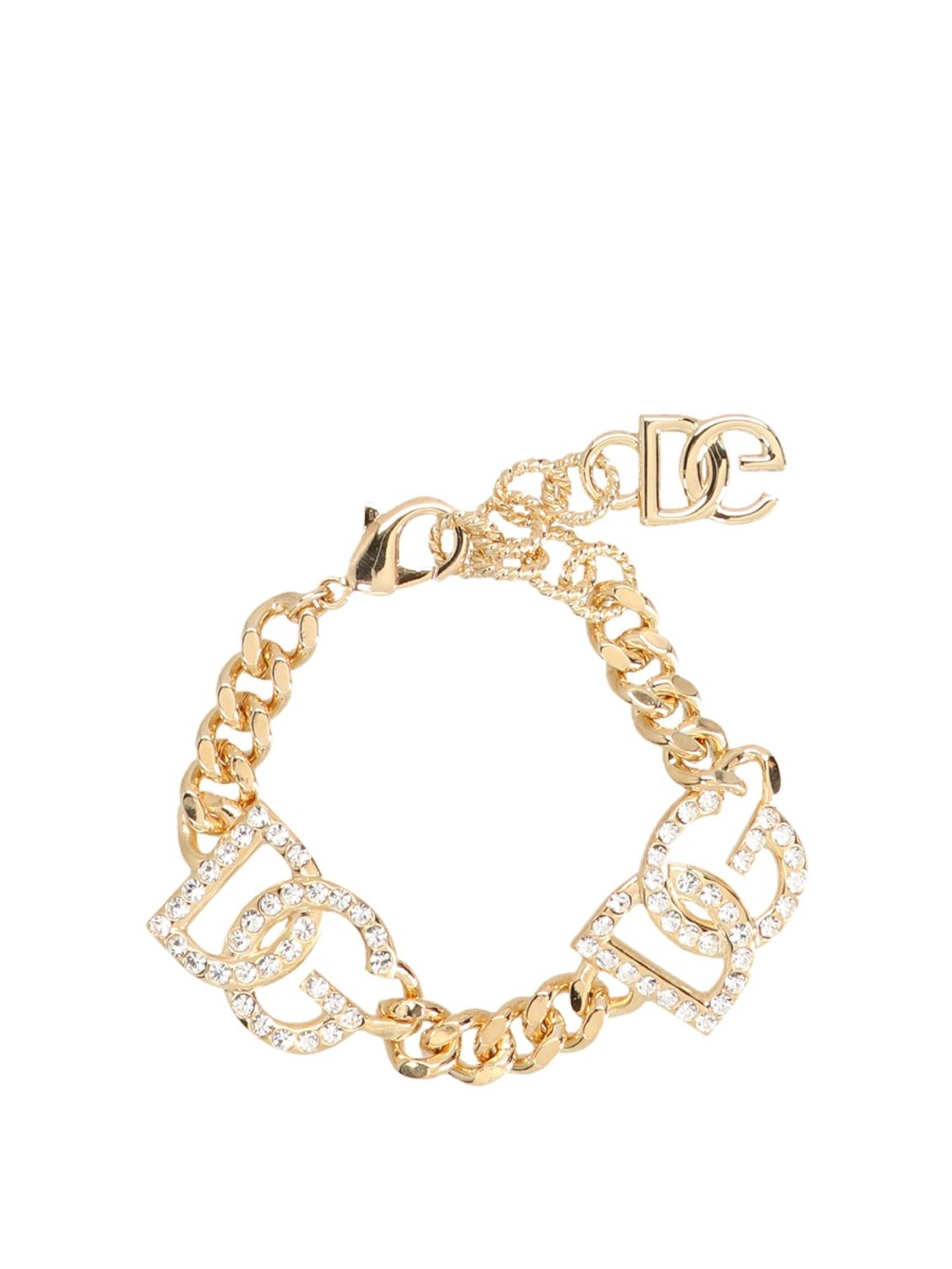 Danna Dolce & Gabbana | Bracciale Logo In Cristallo