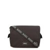 Bambino Hugo Boss | Borsa Fasciatoio Hugo Boss In Nylon Nero