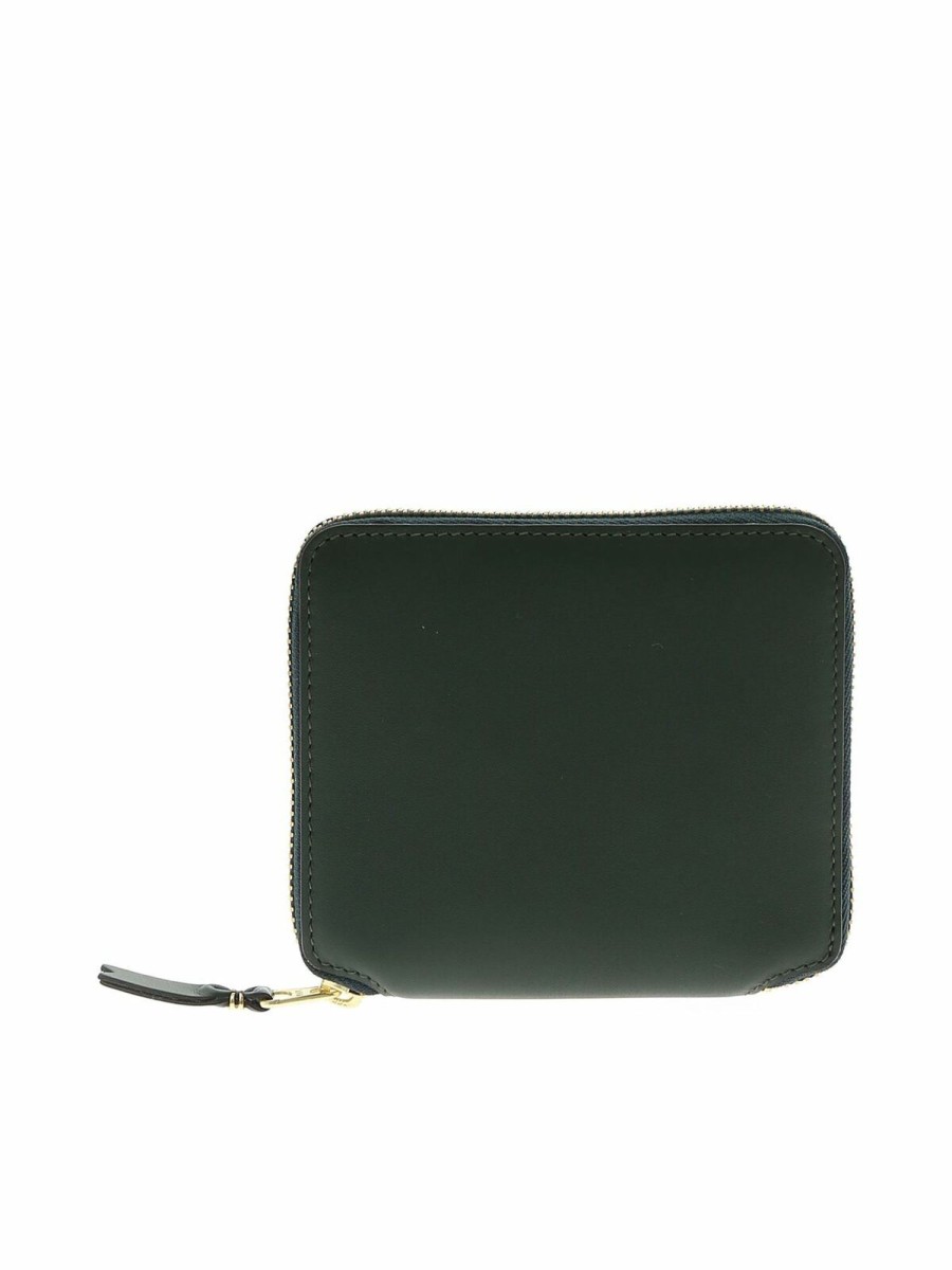 Uomo Comme Des Gar莽ons Wallet | Portafoglio Classic Leather Verde