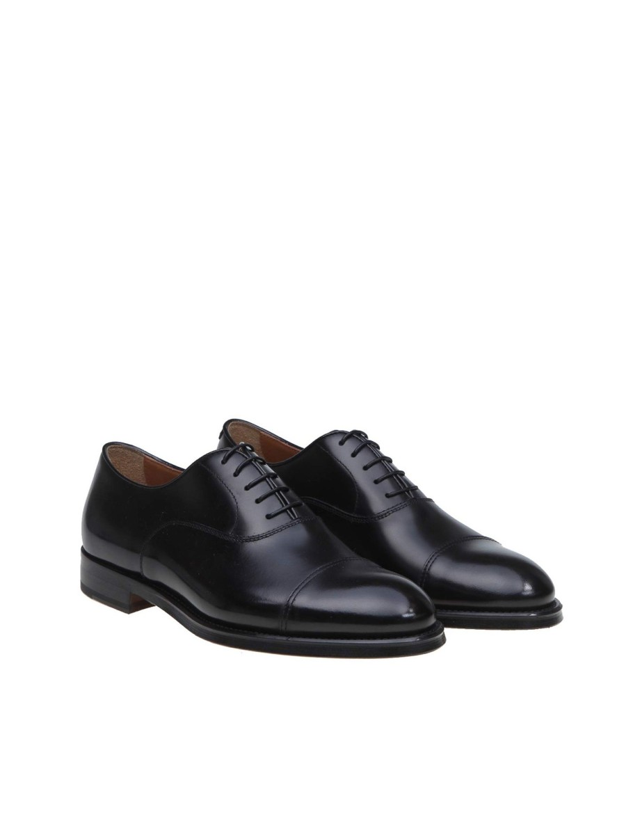 Uomo Doucal's | Doucals Stringata Oxford In Pelle