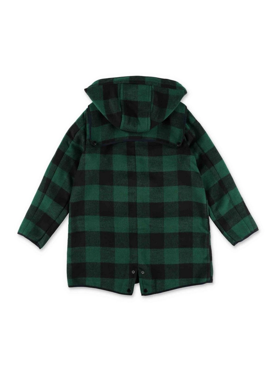 Bambino Stella Mccartney | Giacca In Misto Lana A Quadri