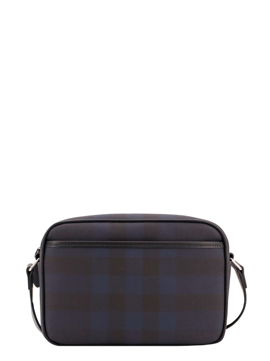 Uomo Burberry | Borsa A Tracolla Con Motivo Check Burberry