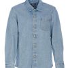 Uomo A.P.C. | Camicia In Denim Vittorio