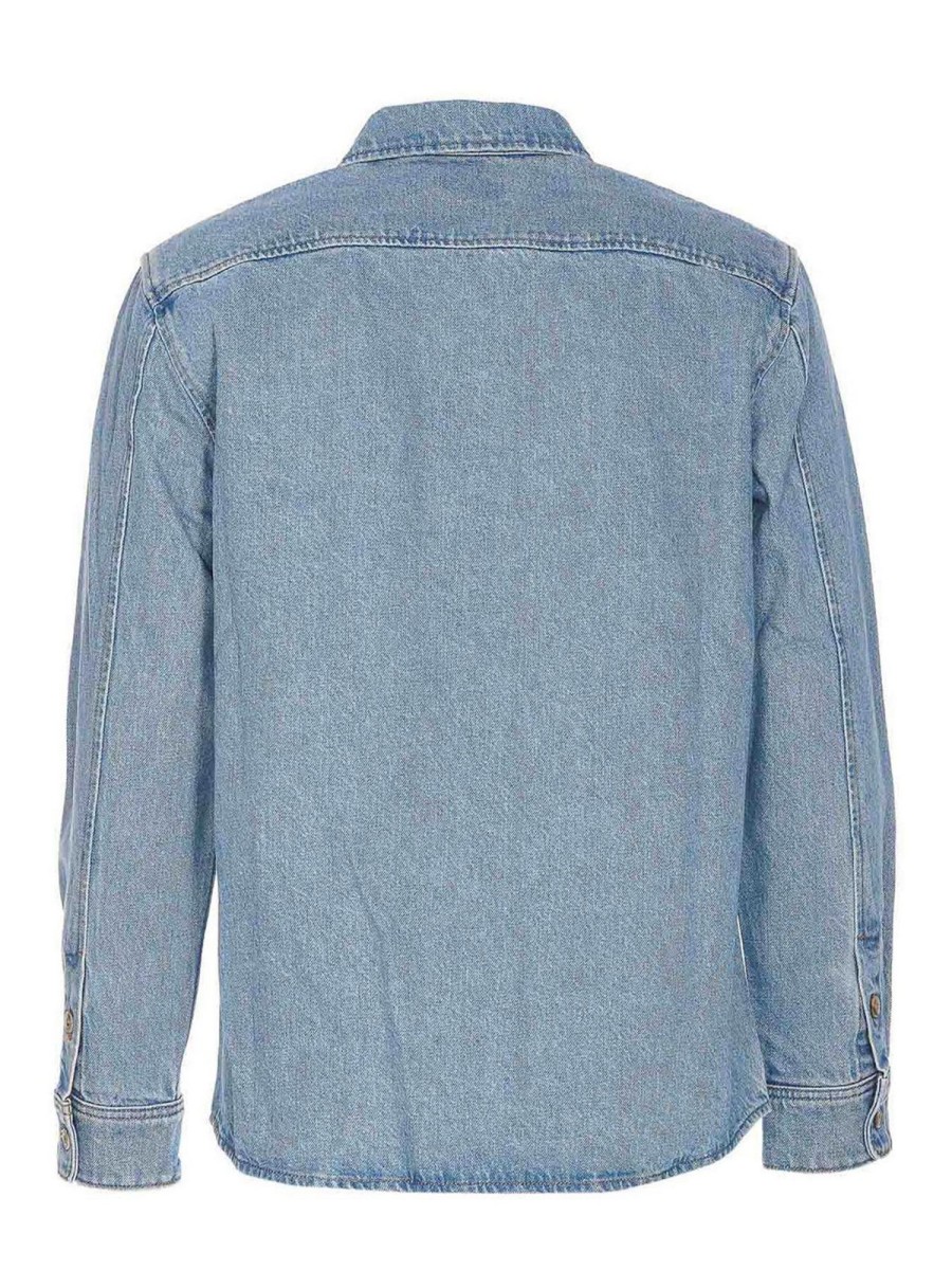 Uomo A.P.C. | Camicia In Denim Vittorio